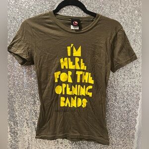 Vintage Coachella 2007 T-Shirt with Yellow Graphic Text